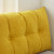 Rainha - Plush Tufted College Headboard - Sunshine Yellow