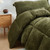 Thicker Than Thick - Coma InducerÂ® Twin XL Comforter - Down Alternative Ultra Plush Filling - Winter Moss