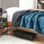 UNDERBED STORAGE - LIDDED 2 SECTION - BLACK