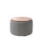 STORAGE TABLE OTTOMAN - BLACK / GRAY