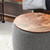 STORAGE TABLE OTTOMAN - BLACK / GRAY