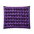 Rainha Cushion Tufted College Headboard - Velvet Crush - Dark Purple Reign