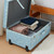 DESIGNER DORM TRUNK - JEANS BLUE