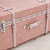 DESIGNER DORM TRUNK - JEANS PINK