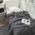 Dark Sky Reserve - Portugal Made 100% Linen Twin XL Comforter - Charcoal Gray