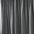 EXTENDED DORM SIZED BED SKIRT PANEL WITH TIES - CHARCOAL