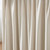 EXTENDED DORM SIZED BED SKIRT PANEL WITH TIES - STONE TAUPE