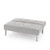 MINI-FUTON - BOUCLE LIGHT GRAY
