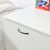 HIDDEN LAUNDRY COLLEGE CABINET - WHITE