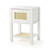 DORM ROOM SIDE TABLE - WHITE