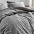 Primal Leopard - Coma Inducer® Twin XL Comforter - Silver Black