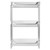 Dorm 3-Tier Storage Shelf - White