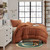 Fallin for Fall - Coma Inducer® Twin XL Comforter - Ginger