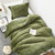 Thicker Than Thick - Coma Inducer® Twin XL Duvet Cover Set - Winter Moss