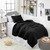 Nashville Ribs - Coma Inducer® Oversized Comforter Set - Black