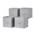 TUSK® Fold Up Cube 4-Pack - Alloy