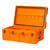 The Iron Brick® Trunk - STRONGEST College Trunk - Orange (USA Made)