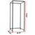 Don't Look At MeÂ® - Portable Changing Room Divider - Black Frame