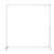 Don't Look At Me® - Privacy Room Divider - Basics Extendable - White Frame