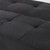 College Mini-Futon - Black