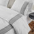 Boutique Border Textured Twin XL Comforter - Hotel Gray