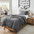 Natural LoftÂ® Twin XL Comforter - Charcoal
