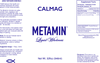 Metamin CalMag Formula, Ionic Angstrom Liquid Minerals, available in multiple sizes