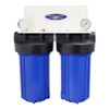 CQ  CITY OR WELL WATER - COMPACT INLINE HOME/OFFICE WATER FILTRATION 10" X 5" 80K GALLONS