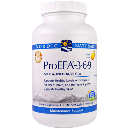 Omega 3 6 9 - This is the Professional PRO EFA 3,6,9 by Nordic Naturals