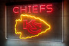 chiefs, led, neon, sign