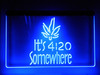 led, neon, sign, light, lighted sign, 420m cbd, marijuana