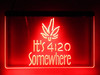 led, neon, sign, light, lighted sign, 420m cbd, marijuana