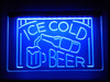 ice, cold, beer, sign, led, neon, sign, light