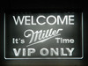 miller, led, neon, sign, beer, sign, light, vip