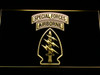 US, Army, Special, Forces, Air, Borne, LED, Sign, light, neon, lighted