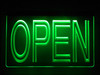 open, led, neon, sign, light