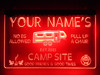 campsite, camper, led, neon, sign, rv, personalized, light