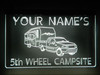 camp, camping, camper, led, neon, sign, personalized, light