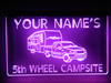 camp, camping, camper, led, neon, sign, personalized, light