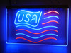 USA, Flag , LED, Sign, neon, light