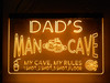 led, man cave, neon, sign, light, personalized, custom