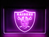 raiders, led, neon, sign, light