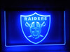 raiders, led, neon, sign, light