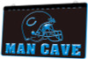 Chicago, Bears, Man Cave, Acrylic, LED, Sign, neon, light, lighted