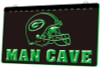 Green Bay, Packers, Man Cave, Acrylic, LED, Sign, neon, light, lighted