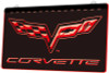 Corvette,  led, neon, sign, light