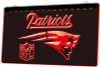 New England, Patriots, led, neon, sign, light