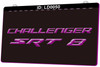 Challenger, SRT 8, led, neon, sign