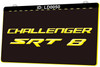 Challenger, SRT 8, led, neon, sign