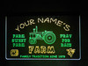 farm, led, neon, john deere, custom, sign, tractor, agriculture, case ih, case, international